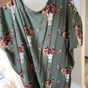 Angie long cover! Sooo cute! Light weight and super cute over a tank!